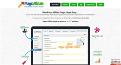 Desktop Screenshot of magicaffiliateplugin.com